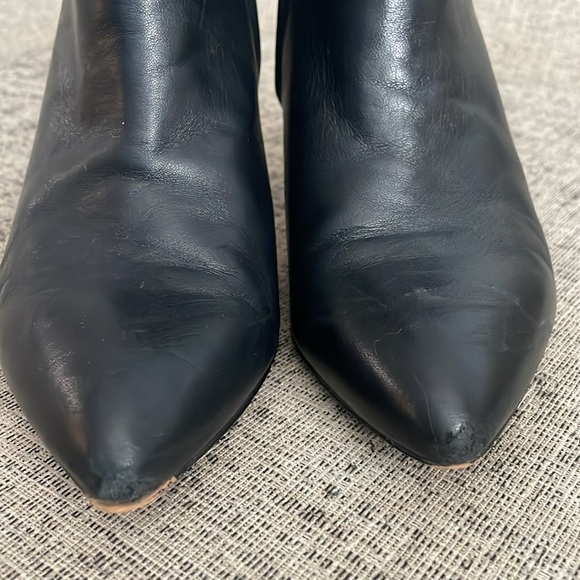 Franco Sarto Keilah Black Ankle Booties Boots Size 8.5 - Picture 5 of 12